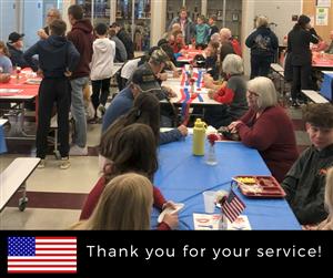 Veterans Day 2023 McCormick Middle School